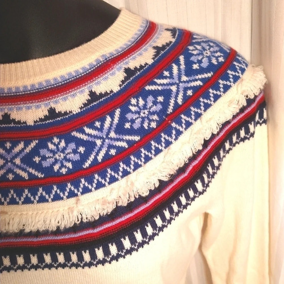 Talbot's Snowflake Sweater EUC ❤️ - Picture 5 of 9